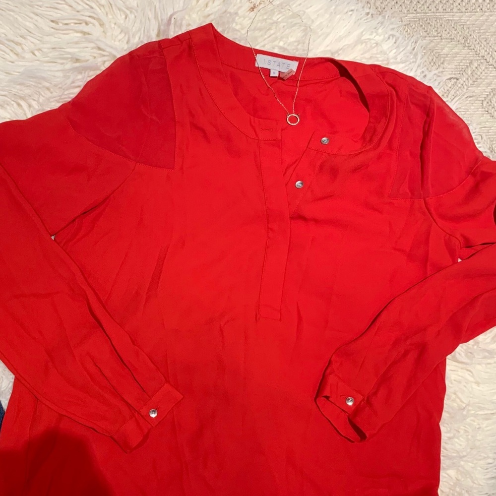 Red Blouse by 1.S T A T E